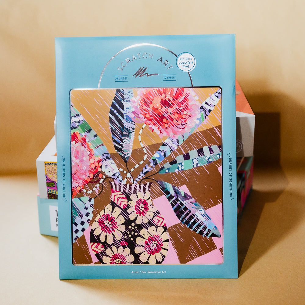 Floral Adult Scratch Pad