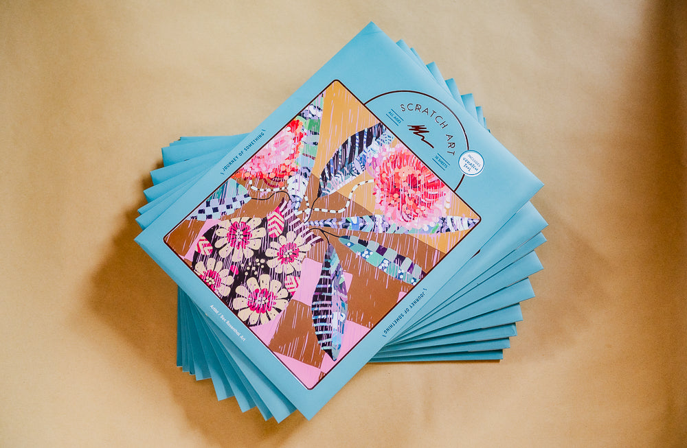 Floral Adult Scratch Pad