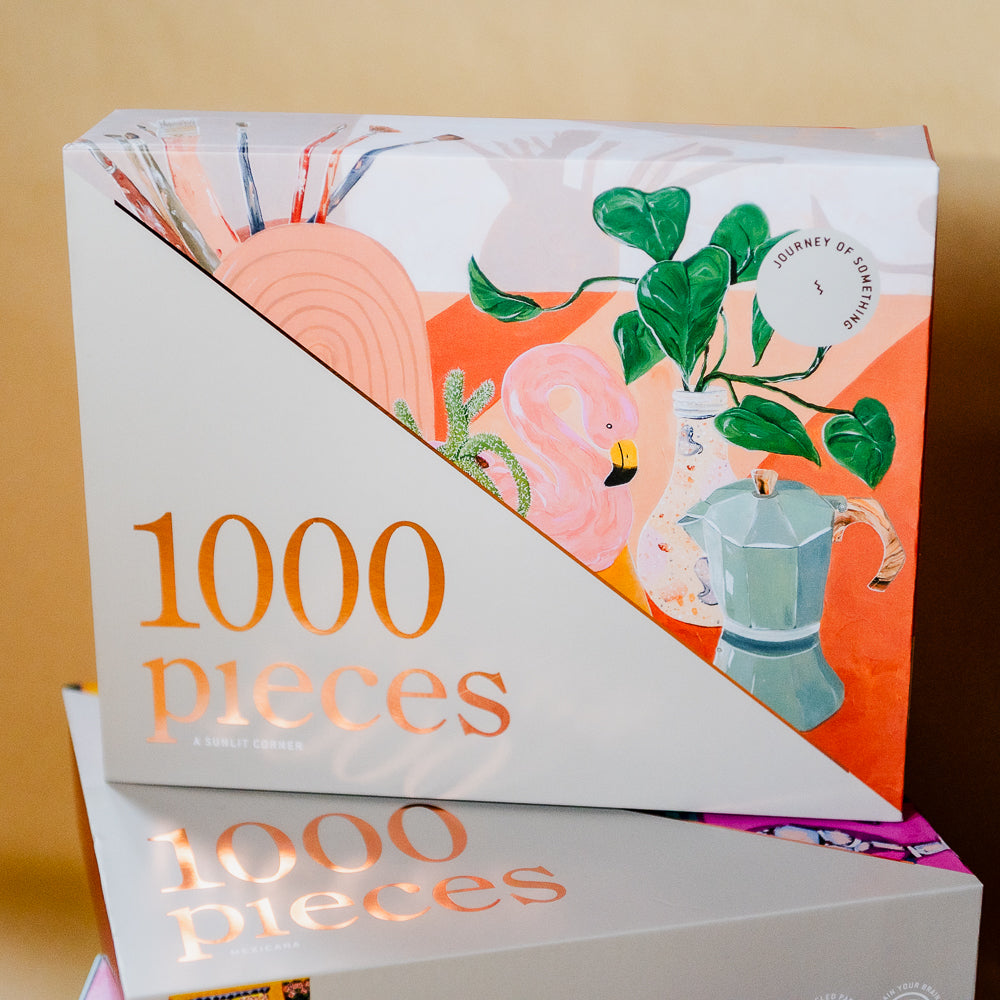 A Sunlit Corner Jigsaw Puzzle