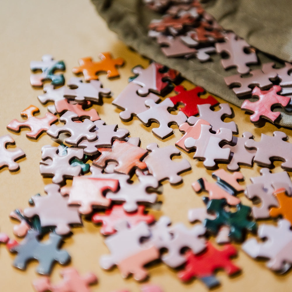 A Sunlit Corner Jigsaw Puzzle