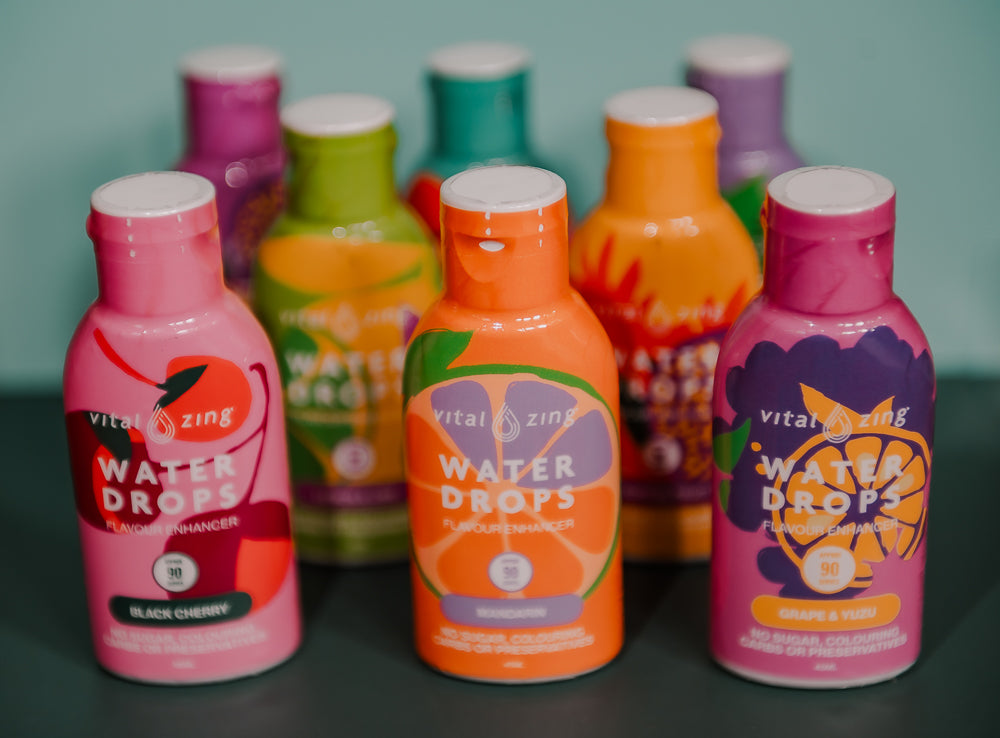 Vital Zing Water Flavour Drops - Box add on
