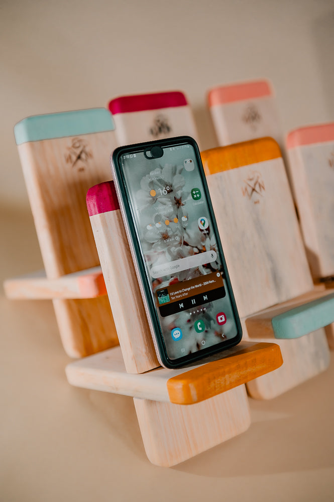 Wooden Phone/Tablet/Kindle stand - Box add on