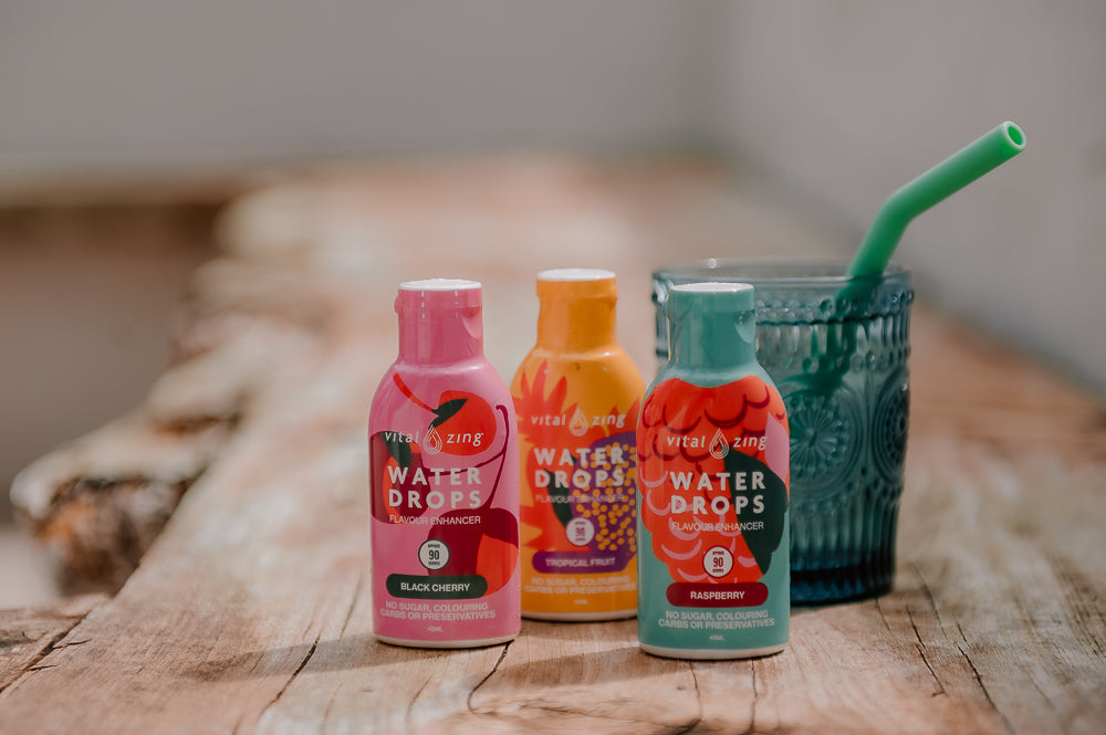 Vital Zing Water Flavour Drops - Box add on